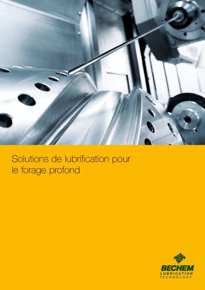Solutions de lubrification pour le forage profond