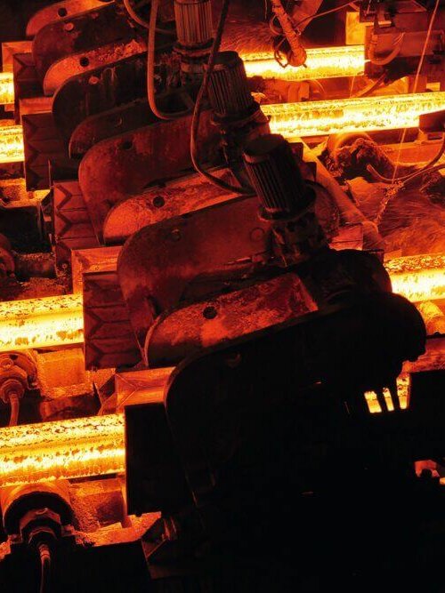 Processus de l'industrie sidérurgique