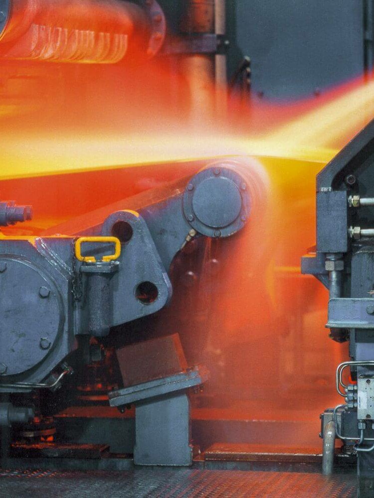Acier chaud dans un palier Welz