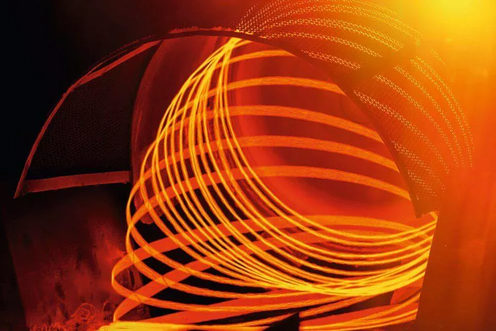 Fil machine de coulée