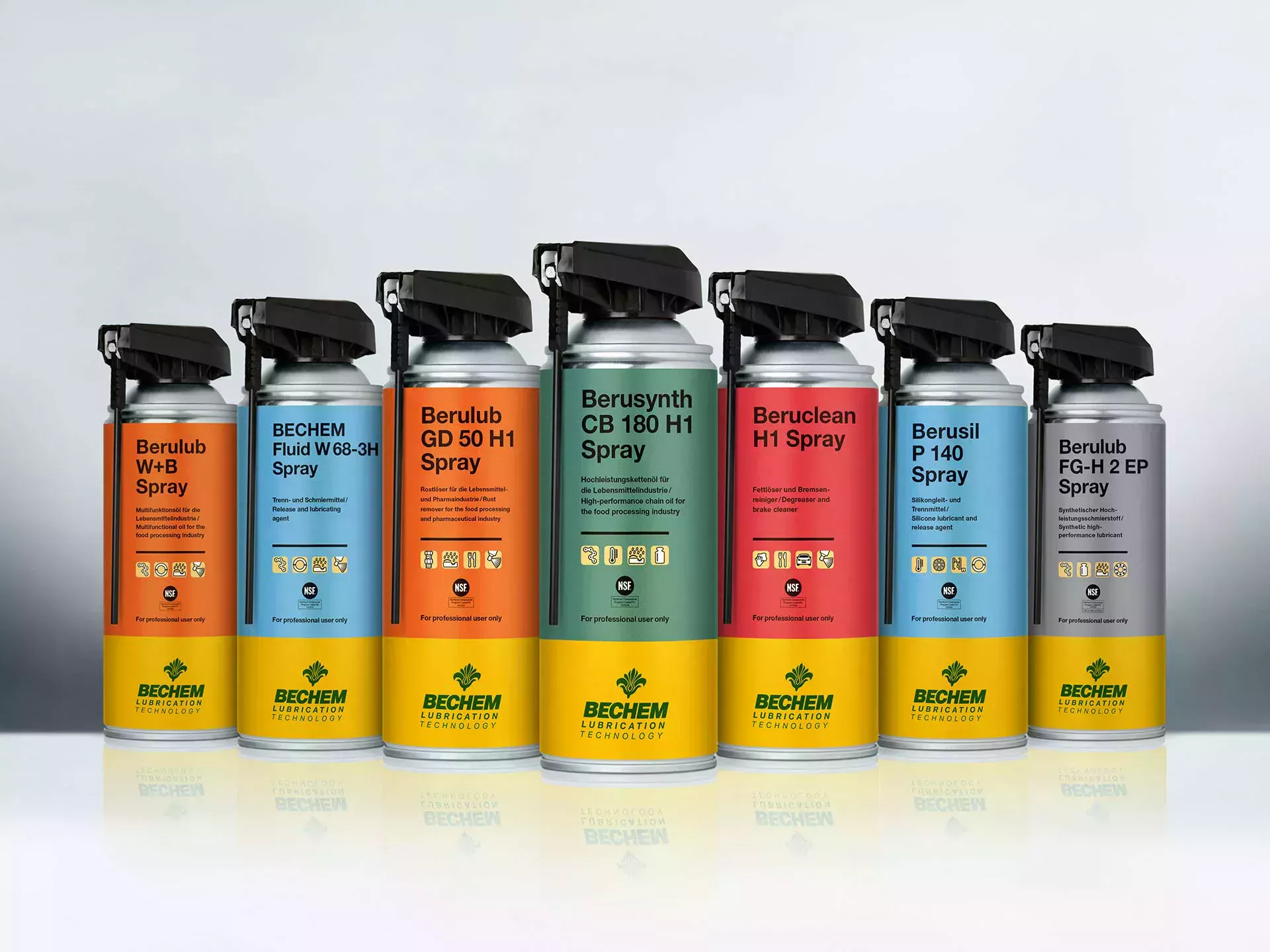 La pulvérisation peut aller de BECHEM