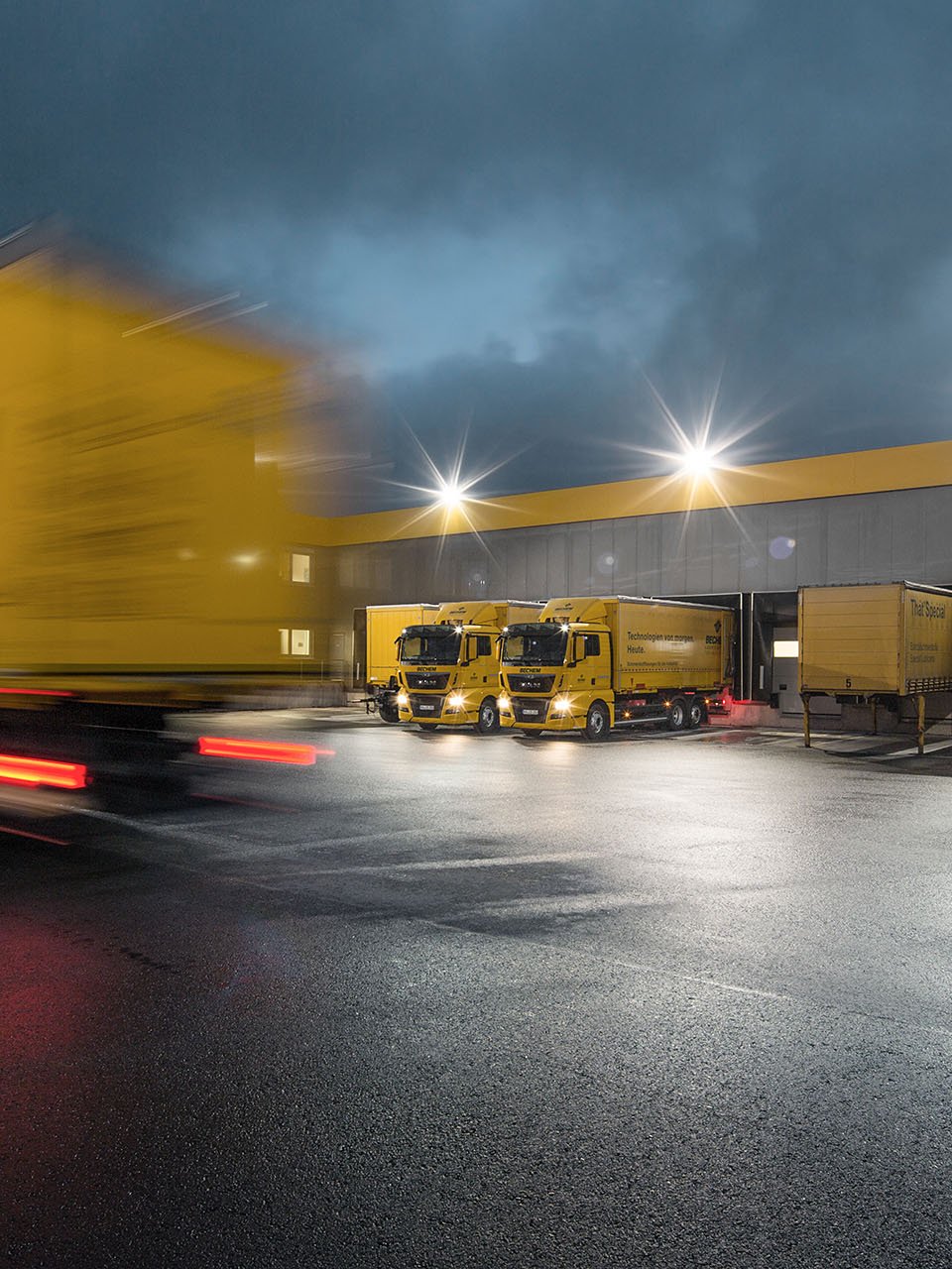 BECHEM Les camions sortent de la logistique